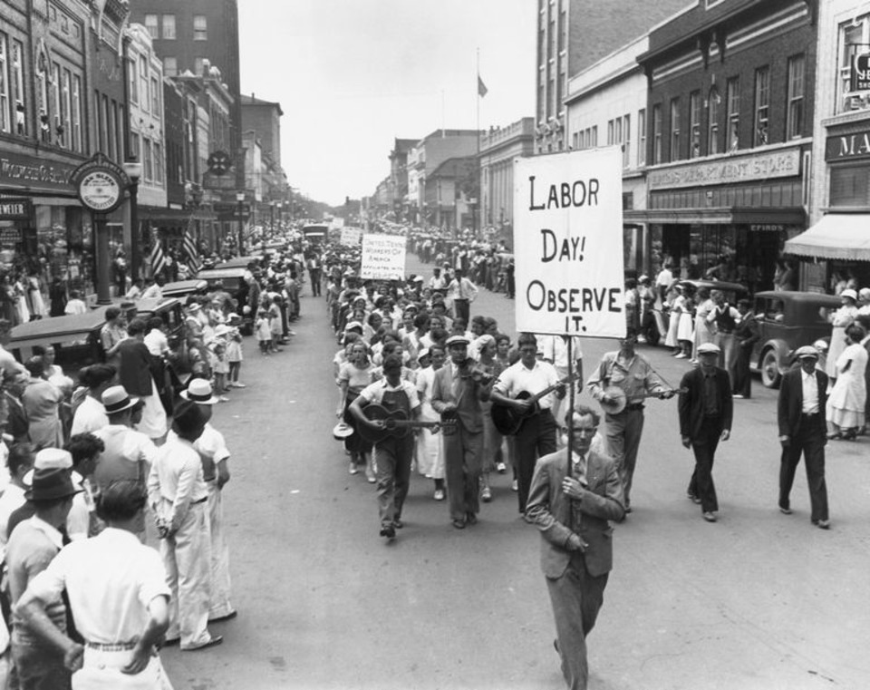 Labor Day Demonstration March